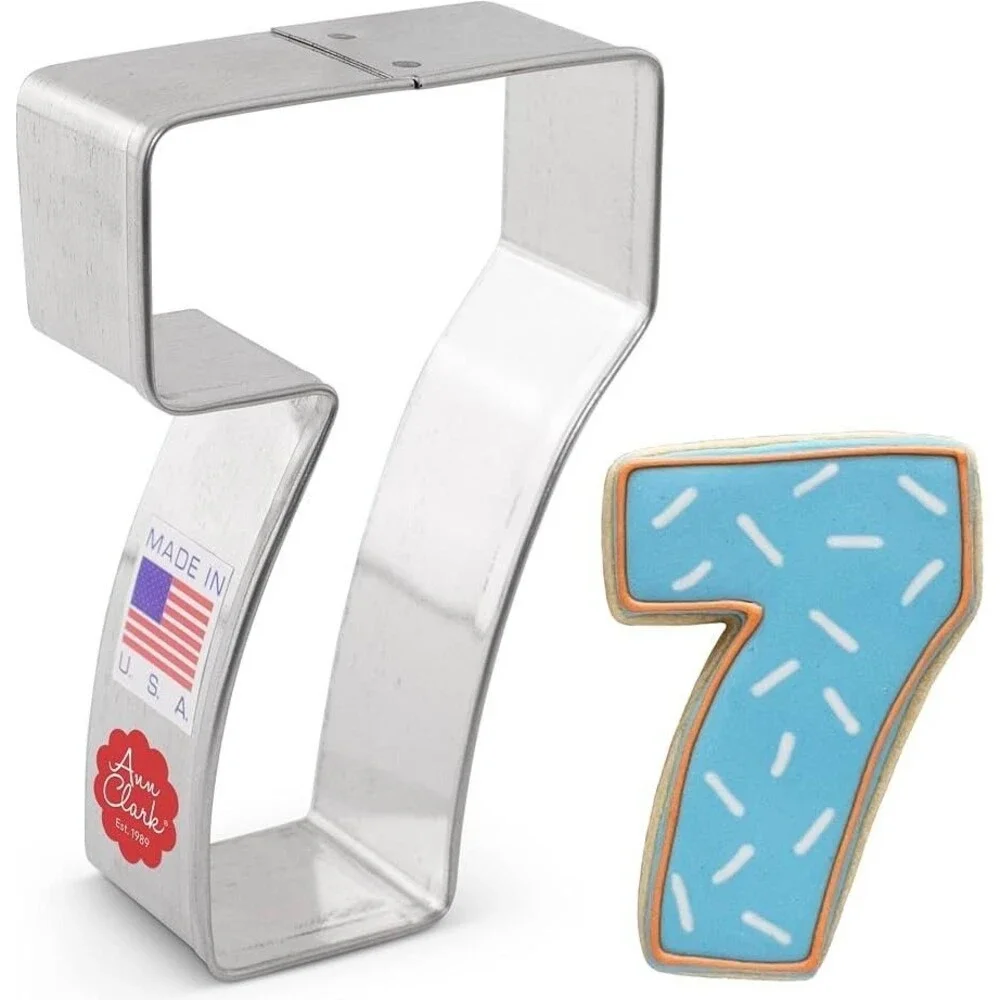 Ann Clark number 7 Cookie Cutter, Made in Usa Kitchen Tool Baking NWT